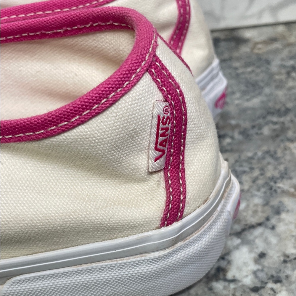 Vans X Barbie Style Mary Jane Skate 93 DX “White Pink” Sneaker Women’s Size 11 - Picture 4 of 9